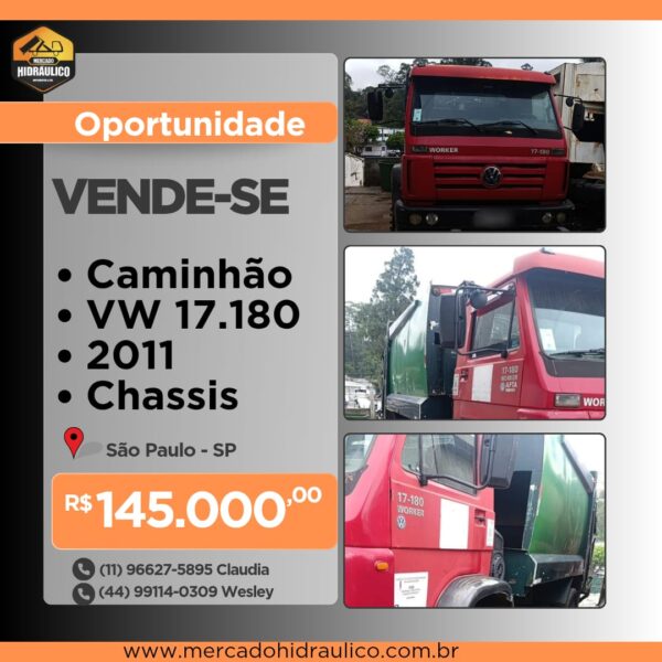 Caminhão 17.180 Chassis / 2011