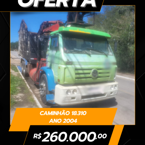 Caminhão 18.310  Ano 2004