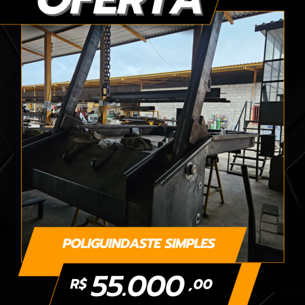 Poliguindaste Simples